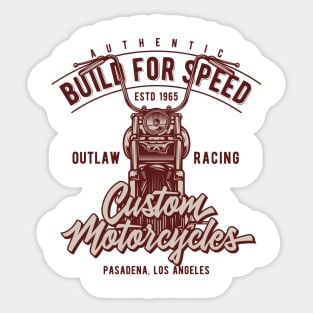 Build for speed Sticker